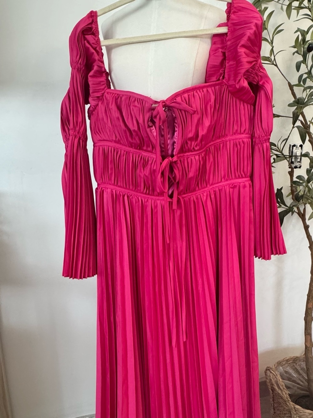 ALAMOUR - Hot Pink Analu Dress - Picture 8 of 8